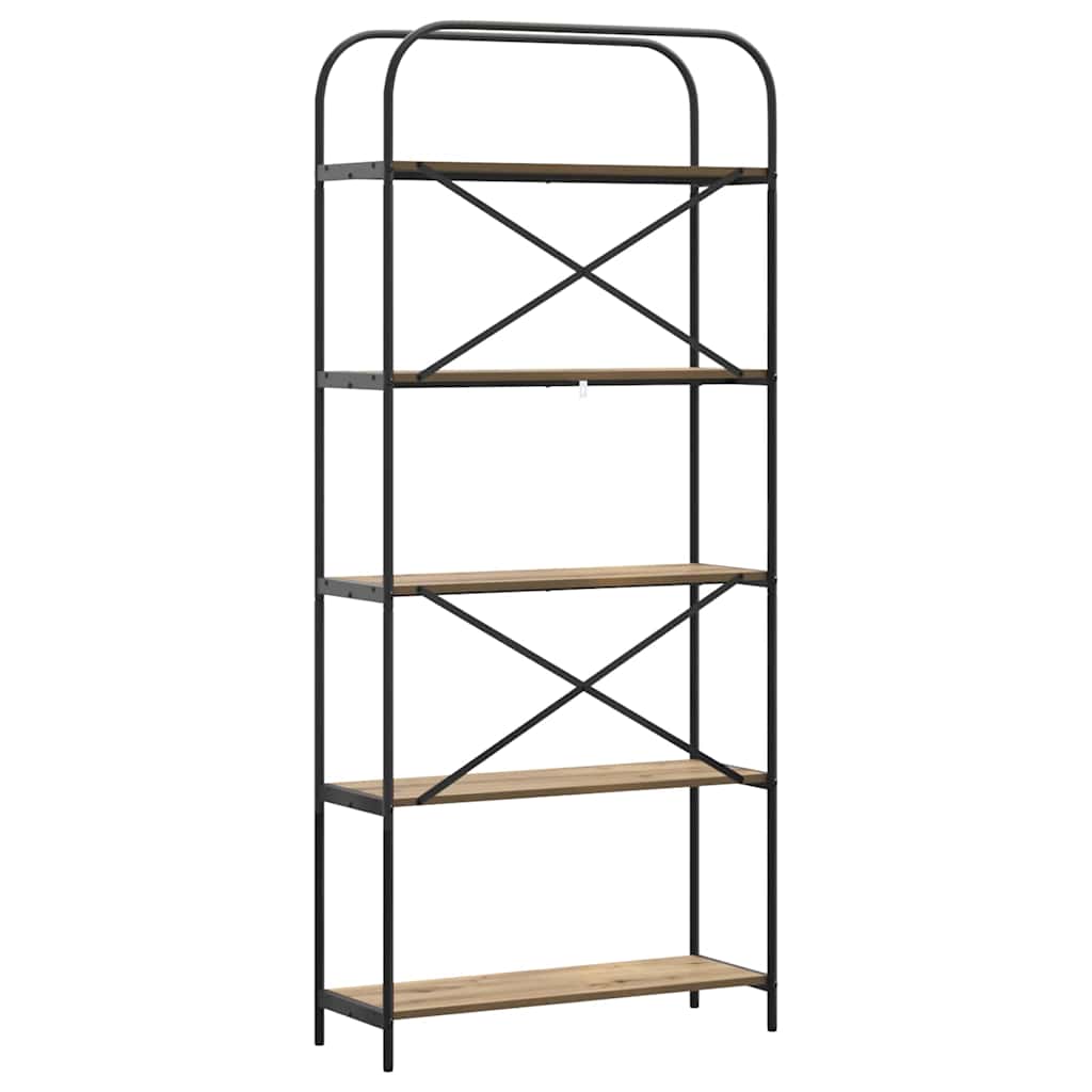 Hyllsystem artisan ek 80 x 30 x 183 cm Konstruerat trä