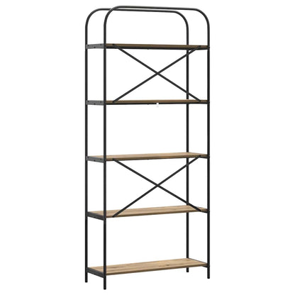 Hyllsystem artisan ek 80 x 30 x 183 cm Konstruerat trä