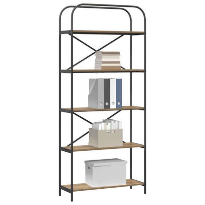 Hyllsystem artisan ek 80 x 30 x 183 cm Konstruerat trä