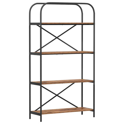 Hyllsystem Gammalt trä 80 x 30 x 146 cm Konstruerat trä