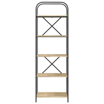 Hyllsystem Sonoma ek 60 x 30 x 183 cm Konstruerat trä