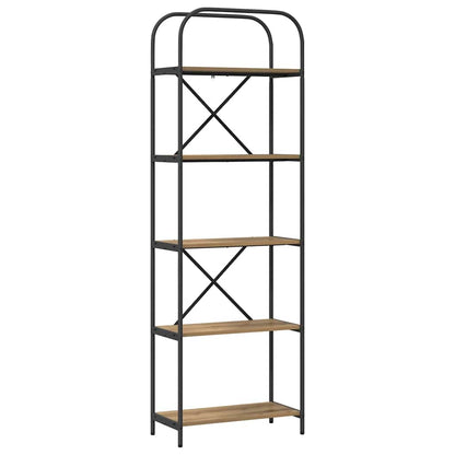 Hyllsystem artisan ek 60 x 30 x 183 cm Konstruerat trä