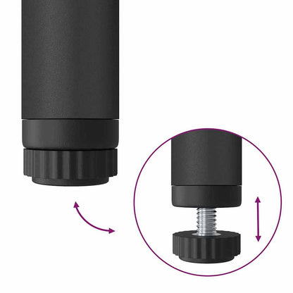 Hyllsystem Grå sonoma 80 x 30 x 183 cm Konstruerat trä