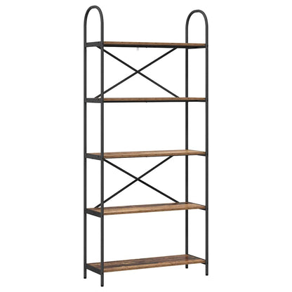 Hyllsystem Gammalt trä 80 x 30 x 183 cm Konstruerat trä