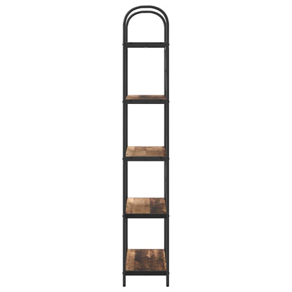 Hyllsystem Gammalt trä 80 x 30 x 183 cm Konstruerat trä