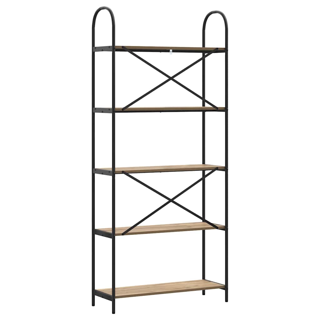 Hyllsystem artisan ek 80 x 30 x 183 cm Konstruerat trä