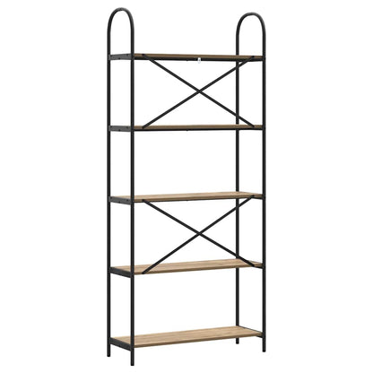 Hyllsystem artisan ek 80 x 30 x 183 cm Konstruerat trä