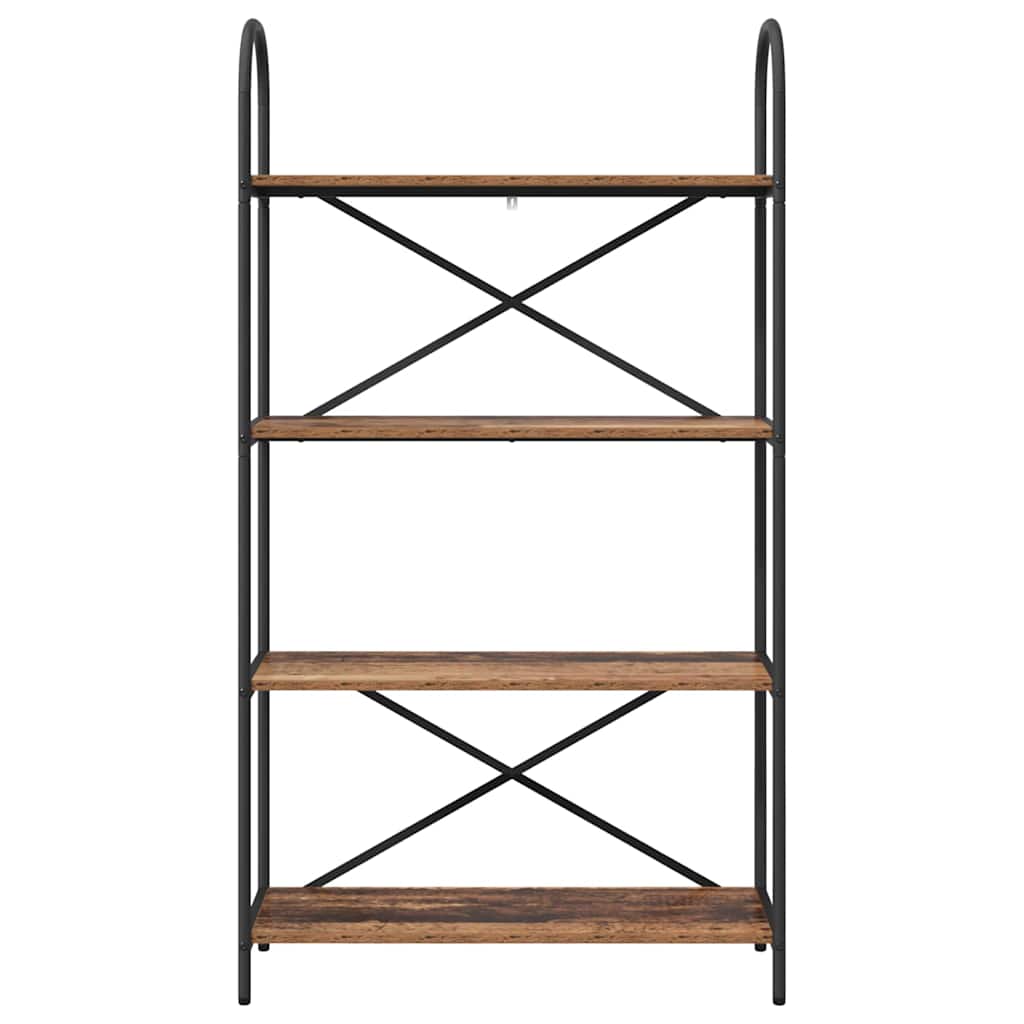 Hyllsystem Gammalt trä 80 x 30 x 146 cm Konstruerat trä