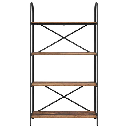 Hyllsystem Gammalt trä 80 x 30 x 146 cm Konstruerat trä