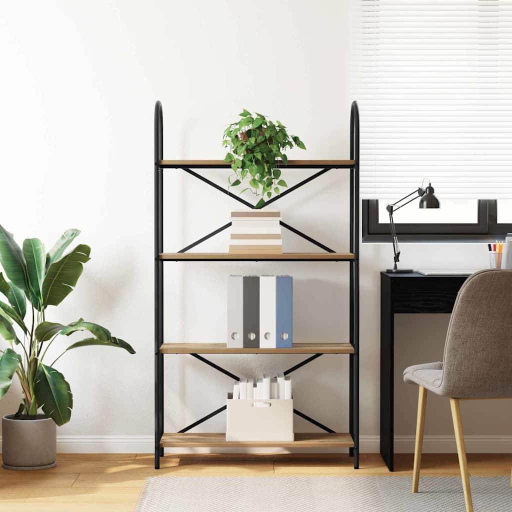 Hyllsystem artisan ek 80 x 30 x 146 cm Konstruerat trä