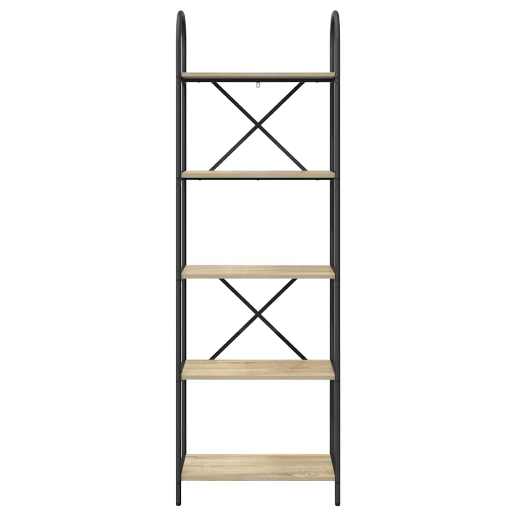 Hyllsystem Sonoma ek 60 x 30 x 183 cm Konstruerat trä