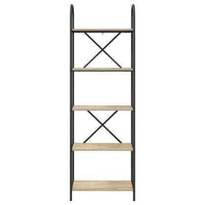 Hyllsystem Sonoma ek 60 x 30 x 183 cm Konstruerat trä