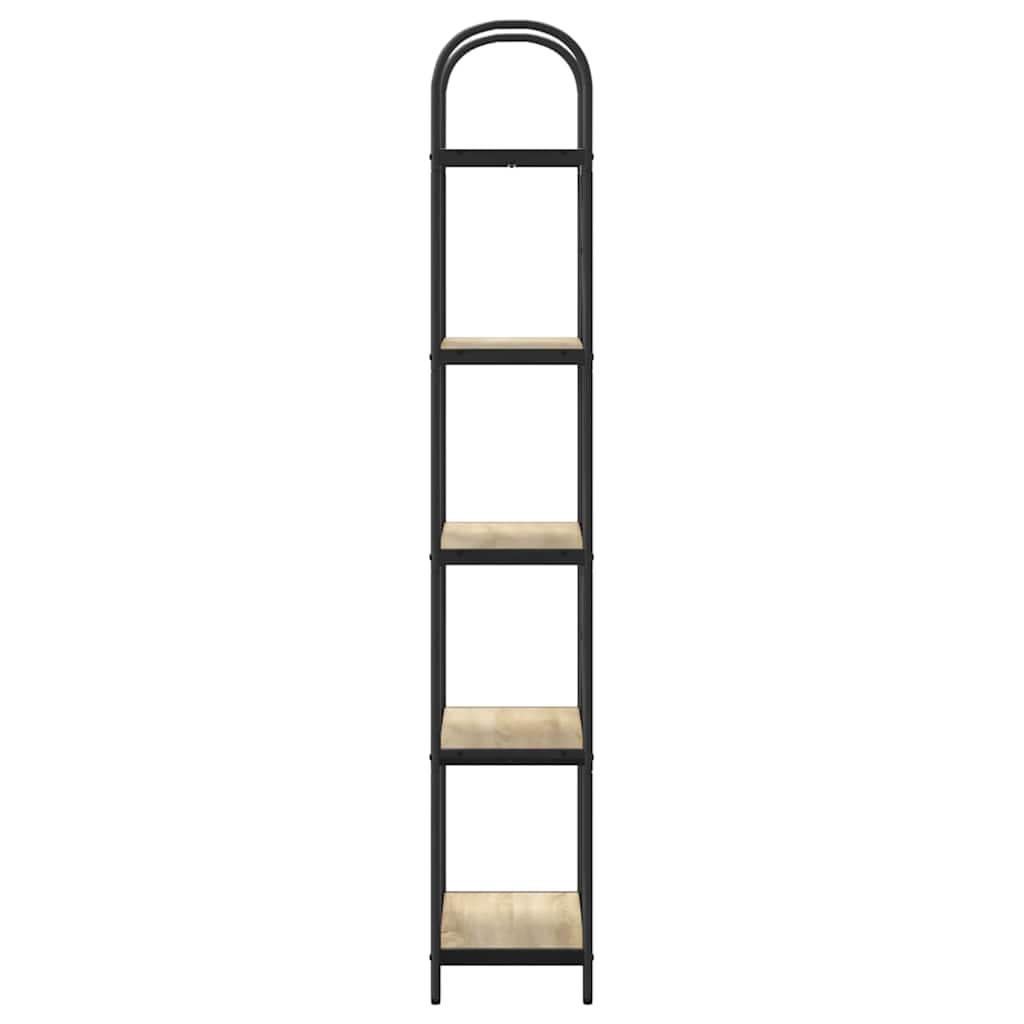 Hyllsystem Sonoma ek 60 x 30 x 183 cm Konstruerat trä