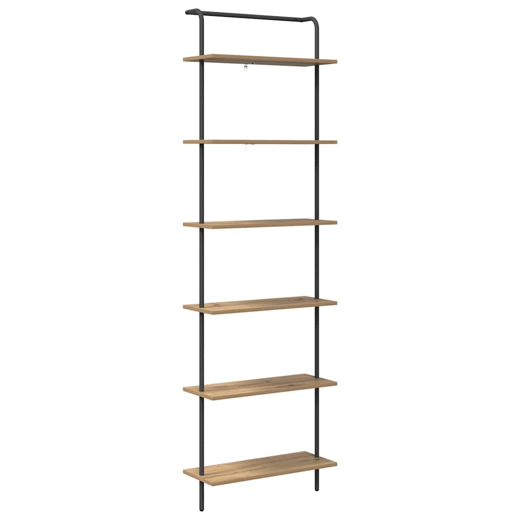 Hyllsystem artisan ek 60 x 24 x 203 cm Konstruerat trä