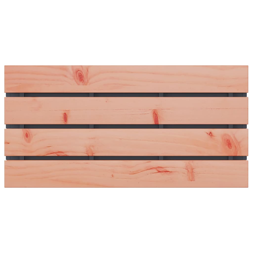 Trädgårdsbänk Antracit 80 x 40 x 43 cm Stål