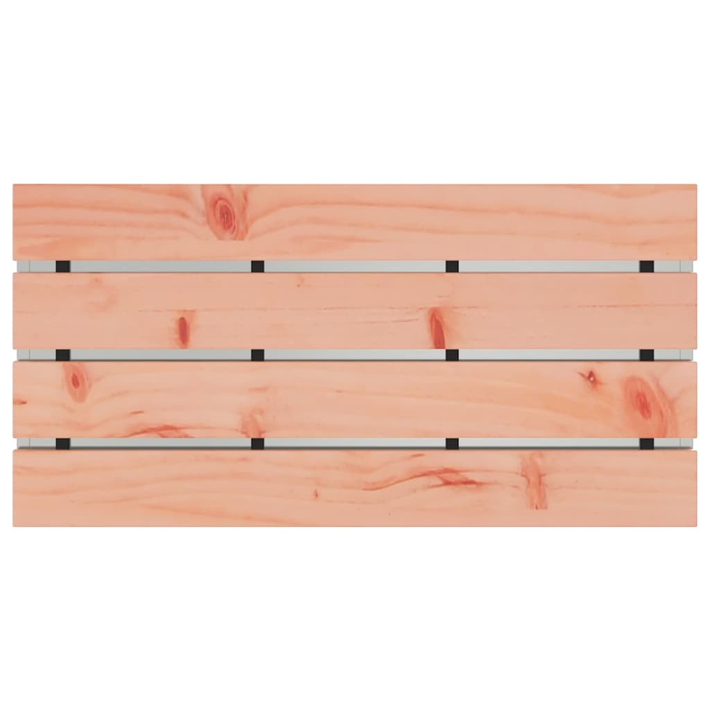 Trädgårdsbänk Silver 80 x 40 x 43 cm Galvaniserat stål