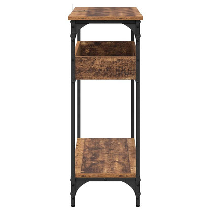 Konsolbord Gammalt trä 100 x 29 x 75 cm Konstruerat trä