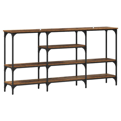 Konsolbord Gammalt trä 160 x 29 x 80 cm Konstruerat trä