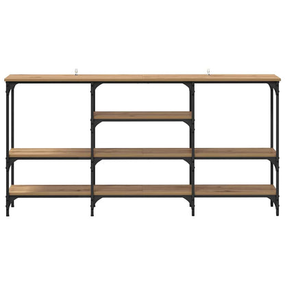 Konsolbord artisan ek 160 x 29 x 80 cm Konstruerat trä