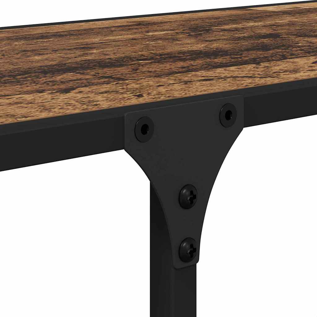 Hyllsystem Gammalt trä 100 x 32 x 170 cm Konstruerat trä