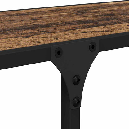 Hyllsystem Gammalt trä 100 x 32 x 170 cm Konstruerat trä