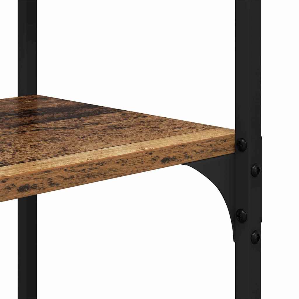 Hyllsystem Gammalt trä 100 x 32 x 170 cm Konstruerat trä