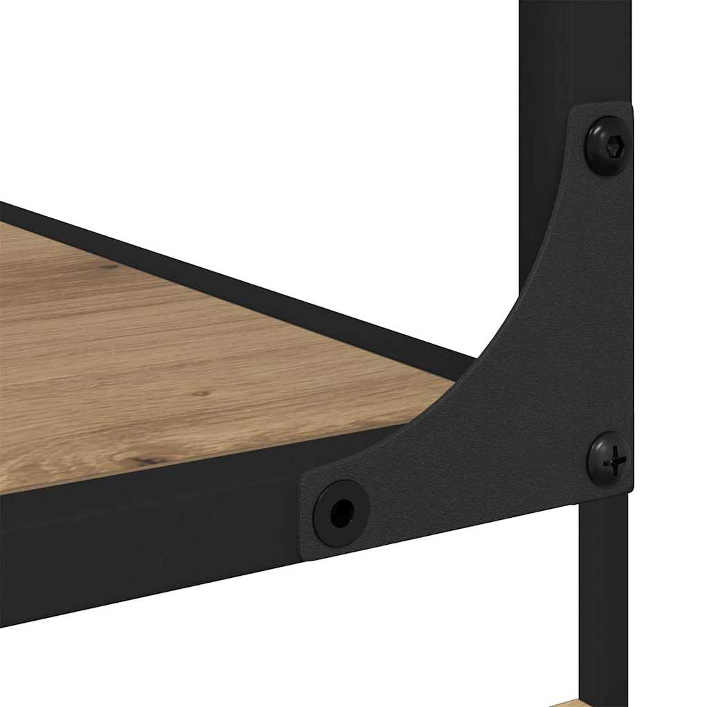 Bokhylla artisan ek 81 x 36 x 176 cm Konstruerat trä