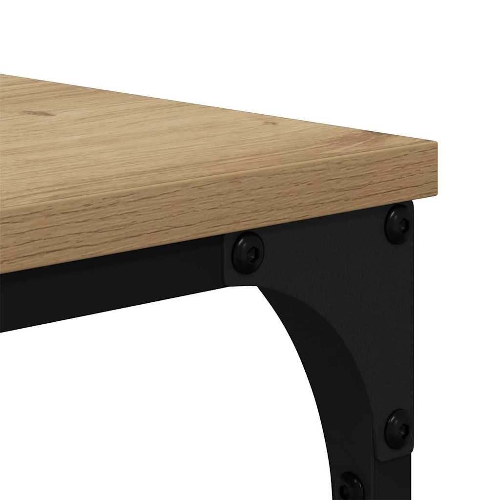 Bokhylla artisan ek 81 x 36 x 176 cm Konstruerat trä