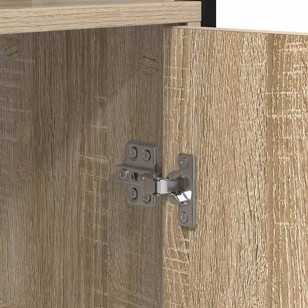 Bokskåp Sonoma-ek 60 x 24 x 161 cm Konstruerat trä