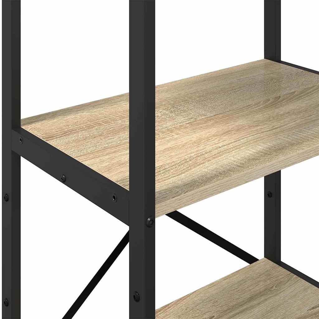 Hyllsystem Sonoma-ek 56 x 34 x 133,5 cm Konstruerat trä