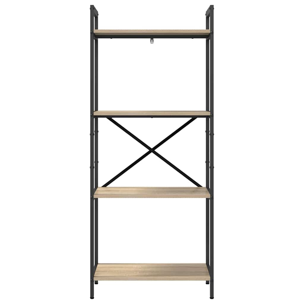 Hyllsystem Sonoma-ek 56 x 34 x 133,5 cm Konstruerat trä