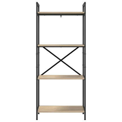 Hyllsystem Sonoma-ek 56 x 34 x 133,5 cm Konstruerat trä