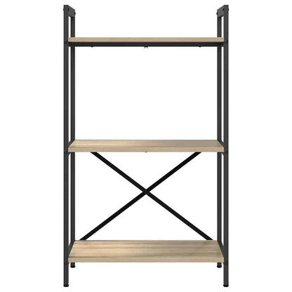 Hyllsystem Sonoma-ek 56 x 34 x 96 cm Konstruerat trä