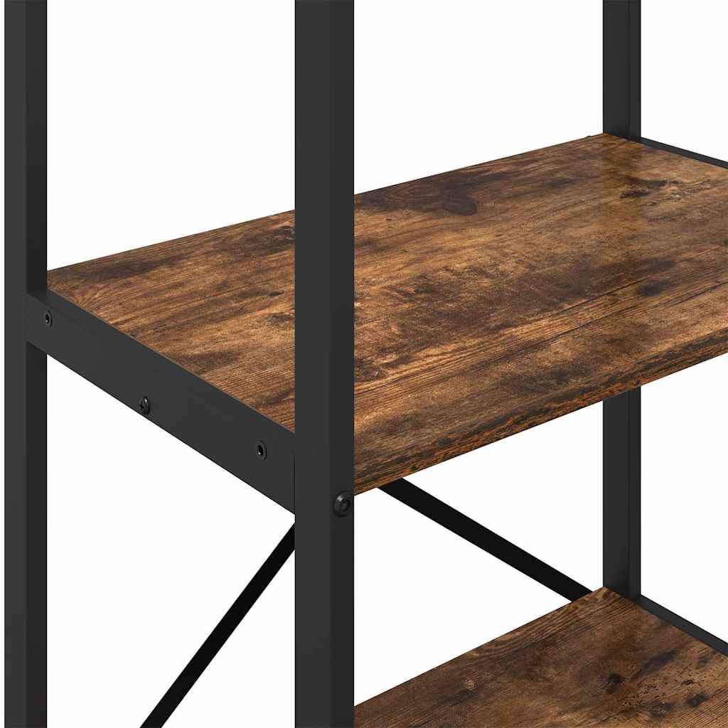 Hyllsystem Rökt ek 56 x 34 x 96 cm Konstruerat trä