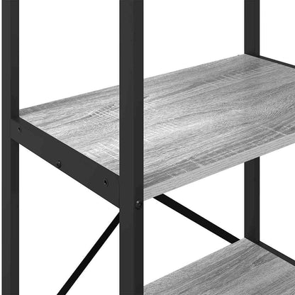 Hyllsystem Grå Sonoma 56 x 34 x 96 cm Konstruerat trä