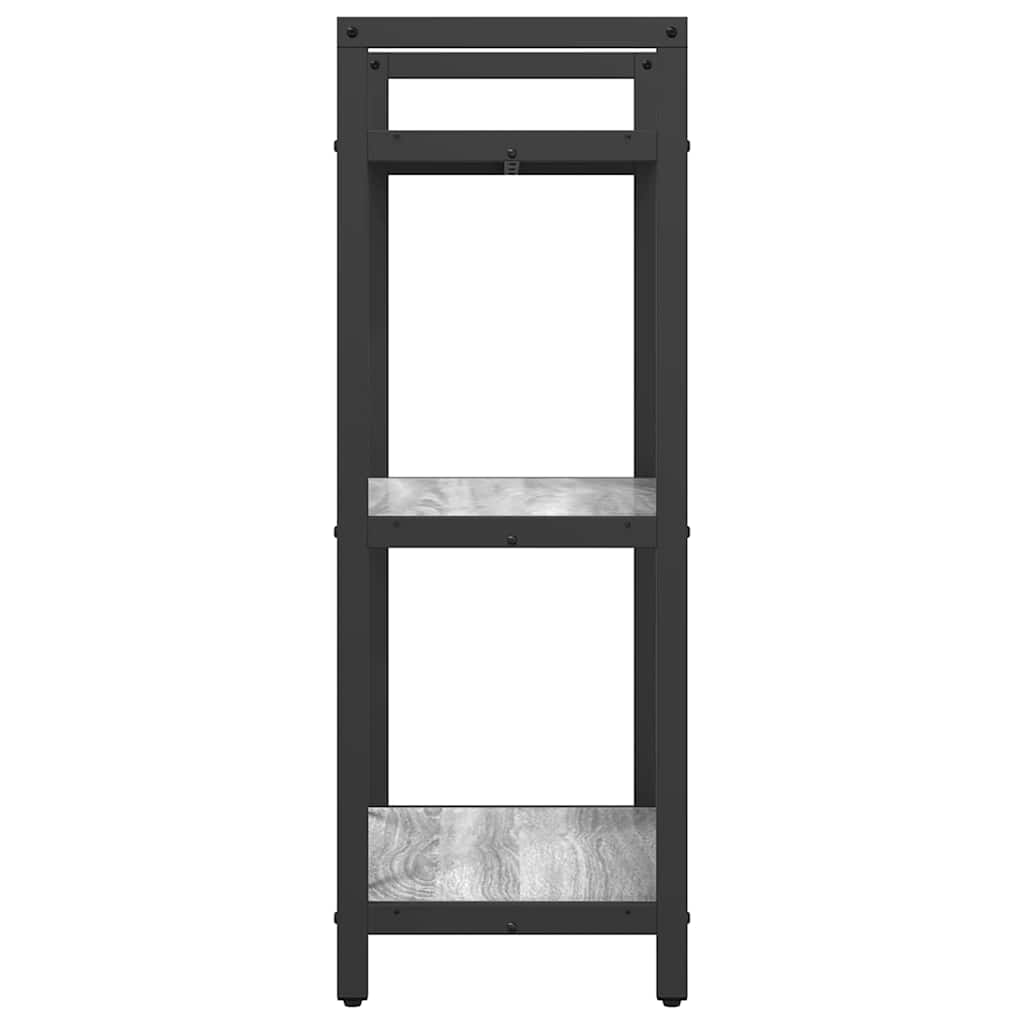 Hyllsystem Grå Sonoma 56 x 34 x 96 cm Konstruerat trä