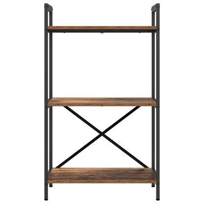 Hyllsystem Gammalt trä 56 x 34 x 96 cm Konstruerat trä