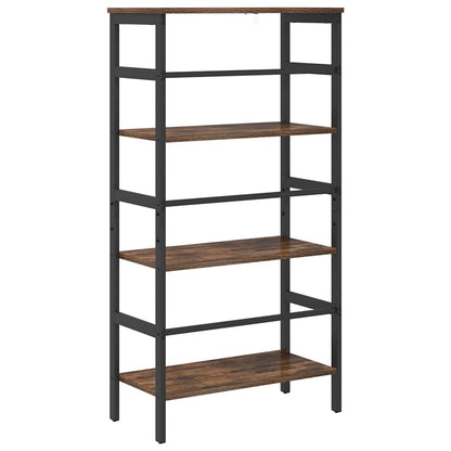 Hyllsystem Rökt ek 60 x 29,5 x 115 cm Konstruerat trä