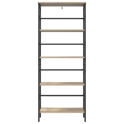 Hyllsystem Sonoma-ek 60 x 29,5 x 149 cm Konstruerat trä