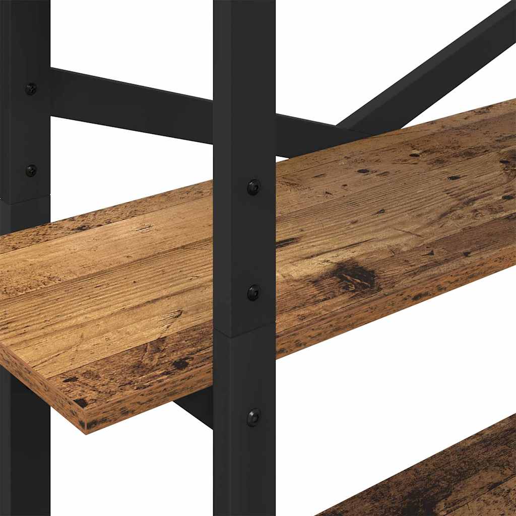 Hyllsystem Gammalt trä 100 x 33,5 x 178 cm Konstruerat trä