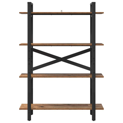 Hyllsystem Gammalt trä 100 x 33,5 x 140 cm Konstruerat trä