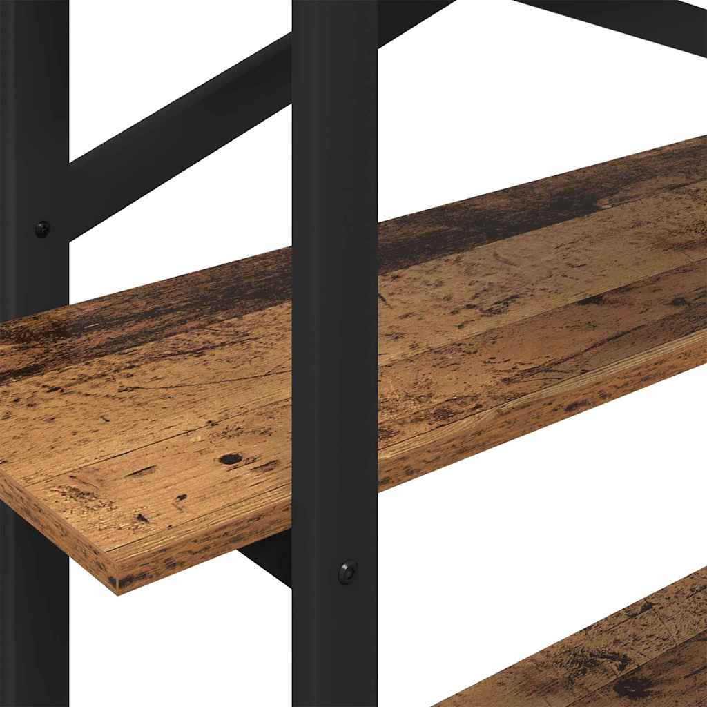 Hyllsystem Gammalt trä 100 x 33,5 x 102 cm Konstruerat trä