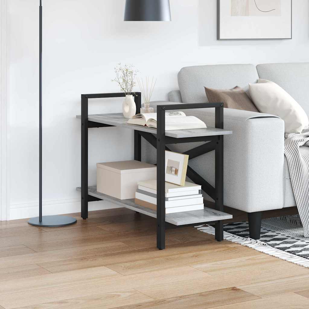 Hyllsystem Grå Sonoma 100 x 33,5 x 64 cm Konstruerat trä