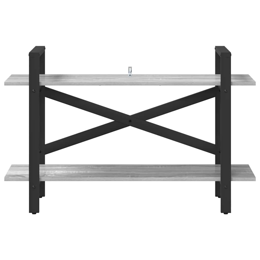 Hyllsystem Grå Sonoma 100 x 33,5 x 64 cm Konstruerat trä