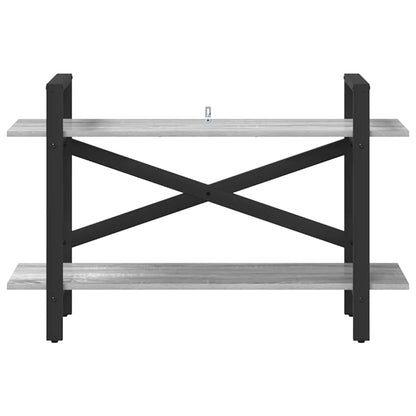 Hyllsystem Grå Sonoma 100 x 33,5 x 64 cm Konstruerat trä