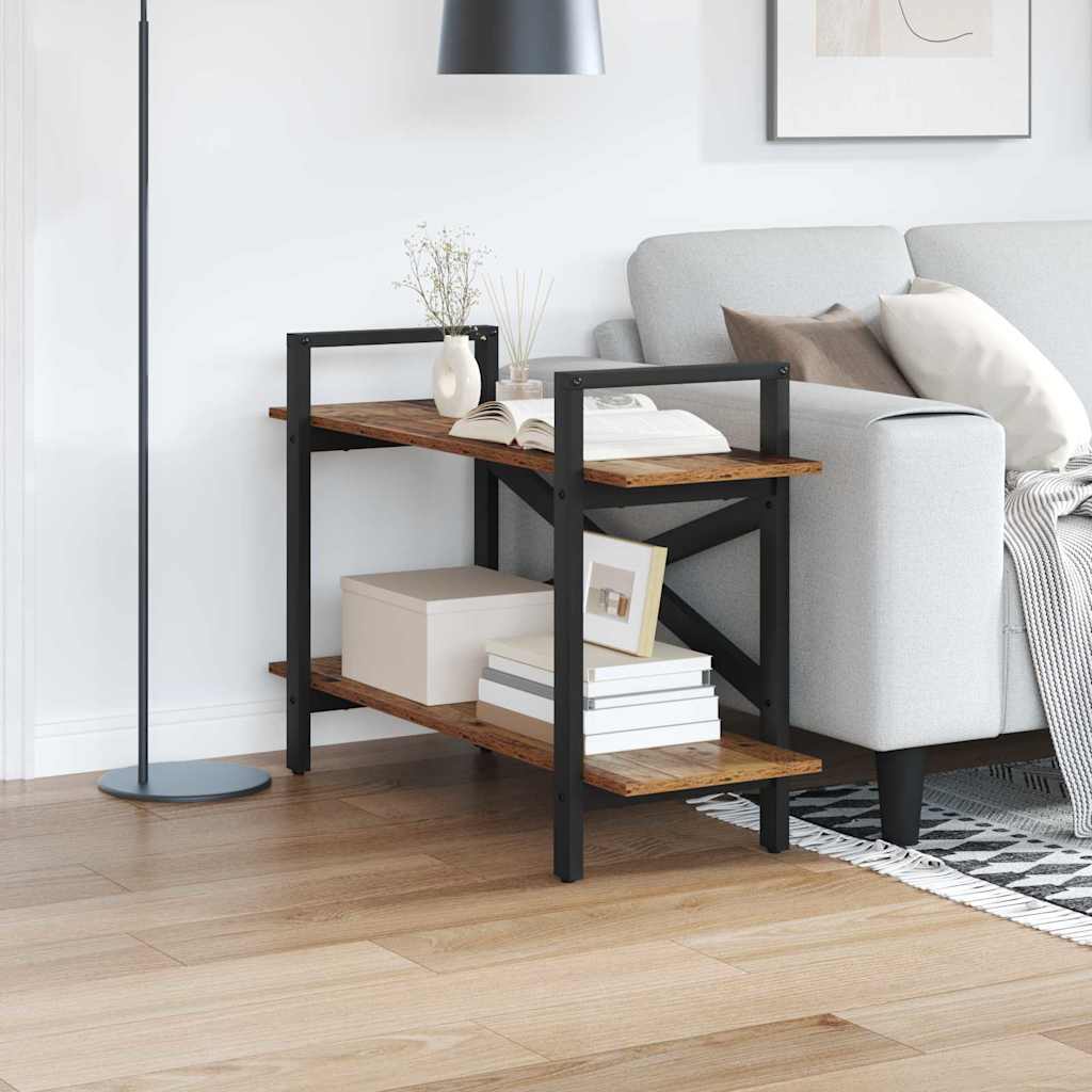 Hyllsystem Gammalt trä 100 x 33,5 x 64 cm Konstruerat trä