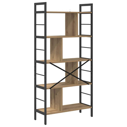 Hyllsystem Artisan Ek 75 x 30 x 156 cm Konstruerat trä