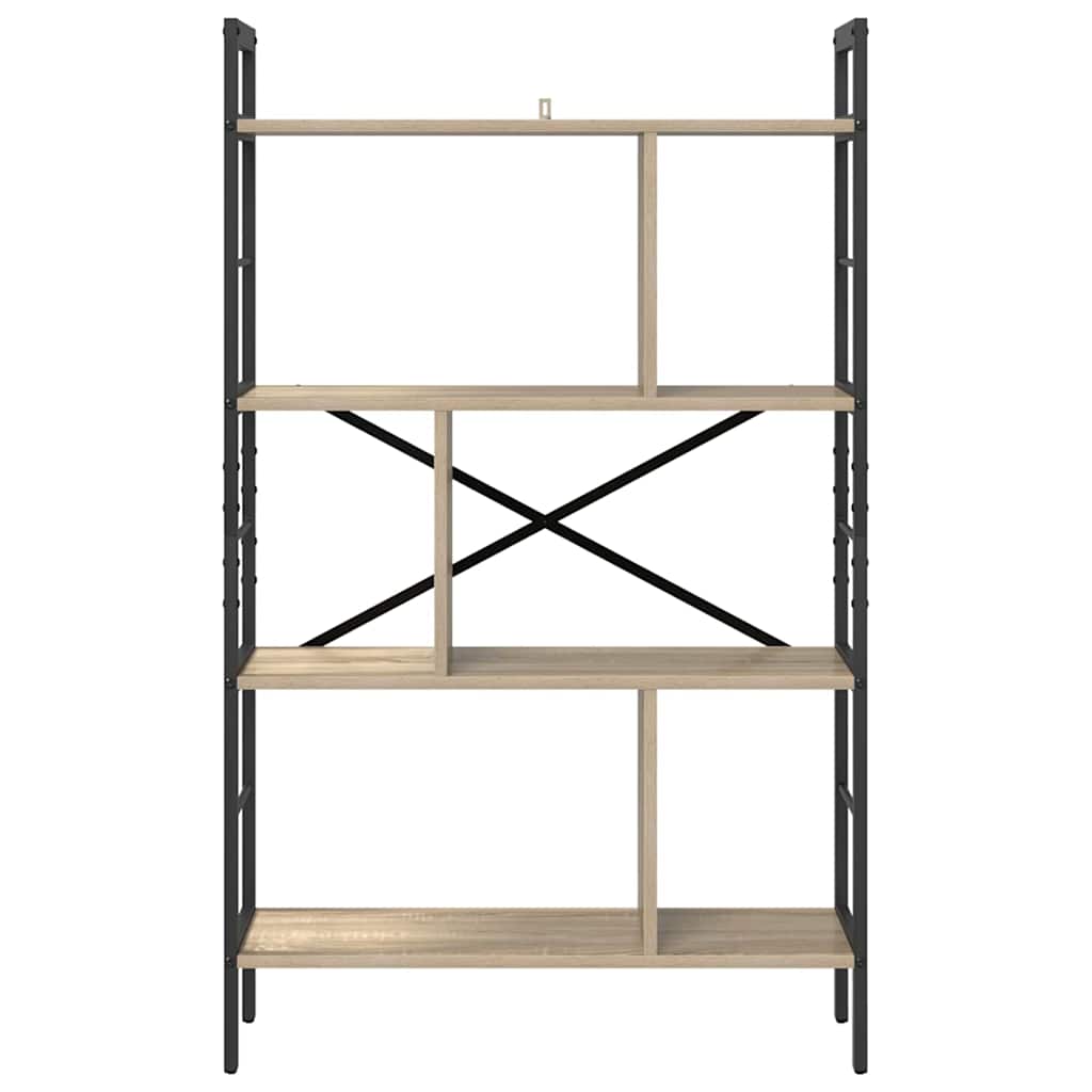 Hyllsystem Sonoma-ek 75 x 30 x 123,5 cm Konstruerat trä