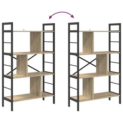 Hyllsystem Sonoma-ek 75 x 30 x 123,5 cm Konstruerat trä