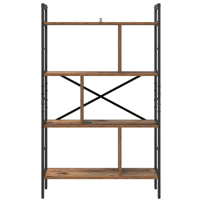 Hyllsystem Gammalt trä 75 x 30 x 123,5 cm Konstruerat trä